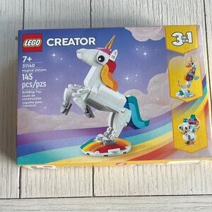 LEGO Creator 3-in-1 Colorful Unicorn Set